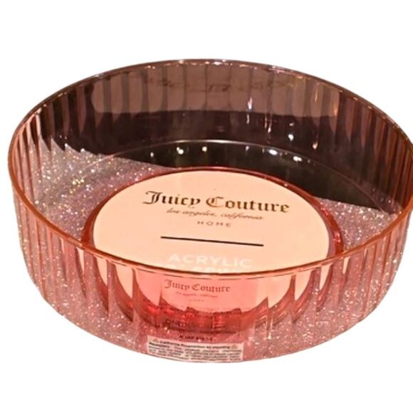 Juicy Couture Home Pink Acrylic 360° Spinner - Picture 7 of 8